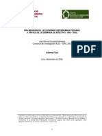 Una Medicion de La Economia Subterranea Peruana