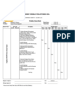 TimeSheet Oct. 03 To 09, 2016