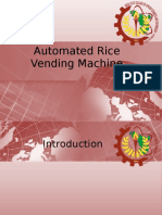 Automated Rice Vending Machine