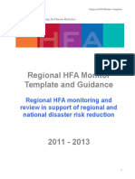 2011 13 Regional HFA Monitor Template ENG