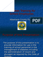 Diabetes Training for School Employees 3