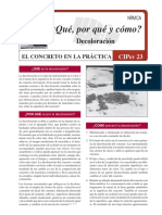 Decoloracion Del Concreto PDF