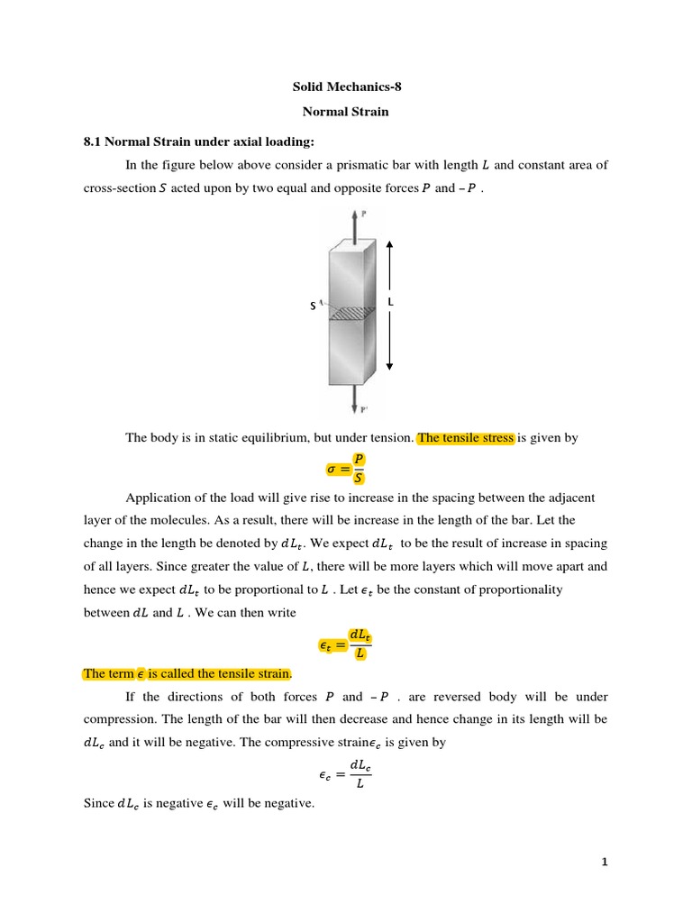 Solid Mechanics 8 Pdf Pdf Strength Of Materials Yield Engineering