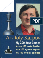 Karpov Anatoli - Mis 300 Mejores Partidas