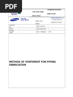 PREPARED MS For Piping Fabrication