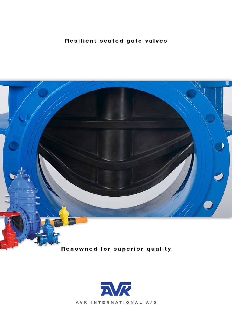 AVK Resilient Seated Gate Valves Valve Pipe (Fluid Conveyance)