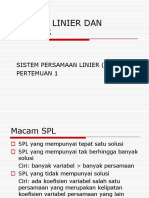 Aljabar Linier Dan Matriks