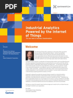 Gartner Industrial Analytics Newsletter