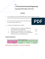 The Hong Kong Polytechnic University: CSE565 Construction Technology