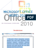 Microsoft Word 2010