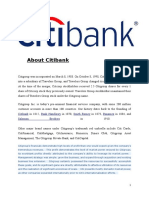 About Citibank: Citibank Bank Handlowy Smith Barney Banamex Salomon Brothers