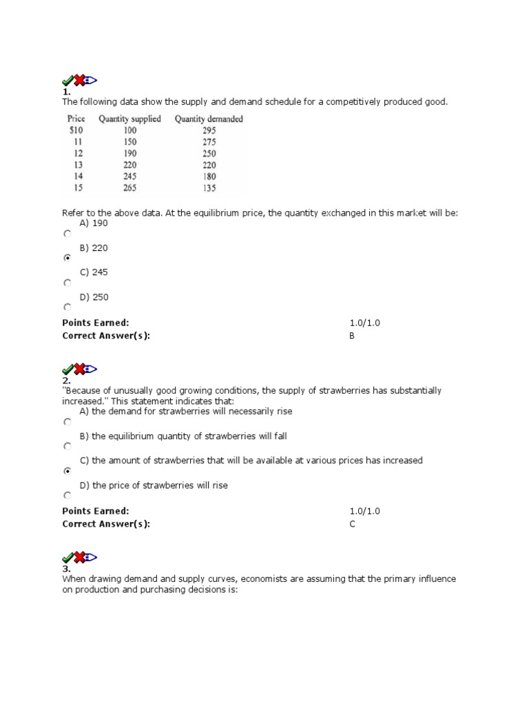 Chapter3Quiz Supply And Demand Demand Free 30day Trial Scribd