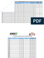 Plantilla Lista de Inscritos