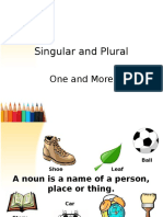 Singular and Plural Nouns (1)