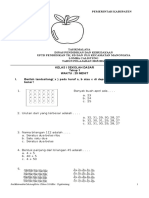 Soal Calistung Tahap 1 Kelas 1