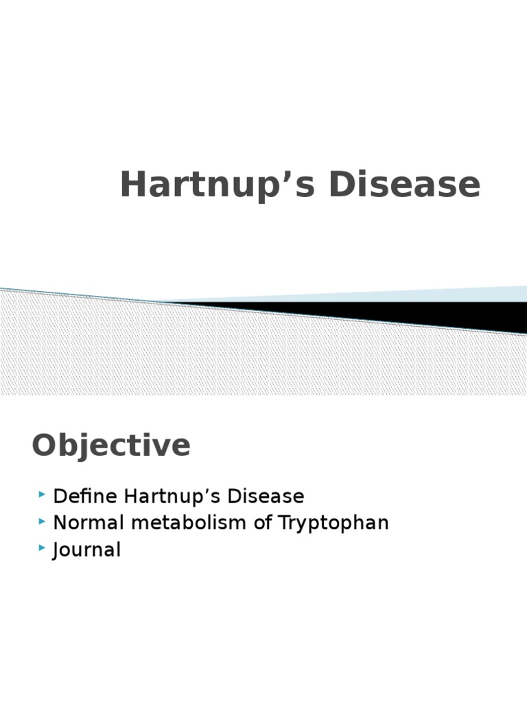 Hartnup Disease: Diagnosis and Treatment | PDF | Medical Specialties ...