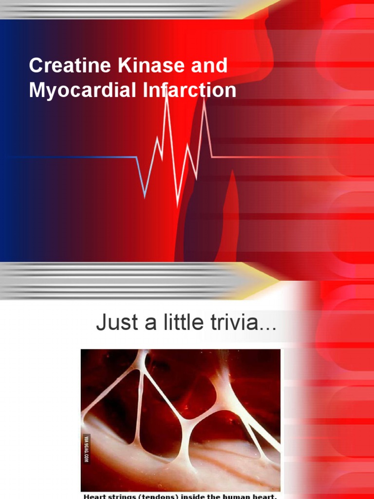 Creatine Kinase and Myocardial Infarction