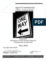 Conshohocken One-Way and Parking Study