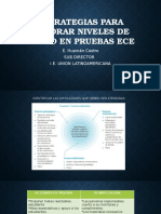 Estrategias para Mejorar Niveles de Logro en Pruebas