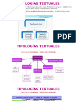 Tipologías Textuales