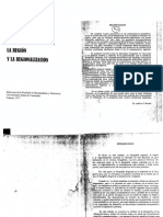 Guevara Díaz. La Geografía Regional, La Región y La Regionalización