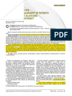 Modern Capabilities of Surgical Management of Patients With Open-Angle Glaucoma Combined With Cataract