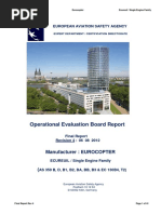 Operational Evaluation Board Report: European Aviation Safety Agency