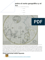 La Diferencia Entre El Norte Geográfico y El Norte Magnético