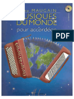 Spartiti Fisarmonica Musiques Du Monde Puor Accordeon