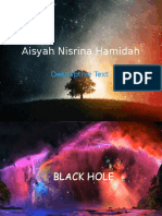 Aisyah Nisrina Hamidah: Descriptive Text