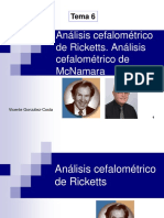  Cefalometría de Ricketts