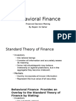 Behavioral Finance