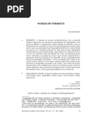 BOSI, Viviana. Poesia Em Transito. (in RevLetrUNESP,41n1,2005)