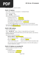 Ist 220 A2 Ipconfig Ping