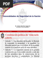Generalidades de Seguridad de La Nación
