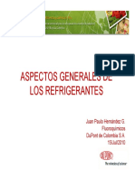Diferencias Entre Mezclas Azeotropicas y No Azeotropicas Comparacion de Los Nuevos Refrigerantes Juan Paulo Hernandez PDF