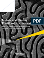 Metal and Mining-Fraud and Corruption