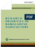 Research Priorities Bangladesh Agriculture