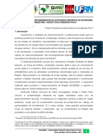 Dualidade e Heterogeneidade Da Expansao Recente Da Economia Nordestina