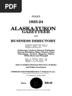 Alaska 1923 Place Directory