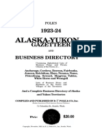 Alaska 1923 Place Directory