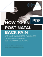 How To End Postnatal Back Pain