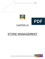 Chapter 10 Store Management