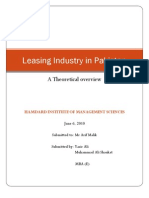 Leasing Industry in Pakistan