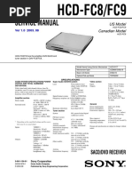 QVQ Sony hcd-flx9w | PDF | Compact Disc | Dvd
