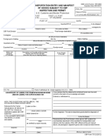 CBP Form 7512 - 0