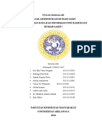 Pengolahan Data Dan Sistem Informasi Di Unit Radioogi