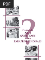Download Paraprofessionals FAQ by Greg Glidden SN32772662 doc pdf