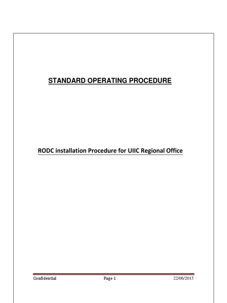 RODC Installation Procedure PDF | PDF | Microsoft Windows ...