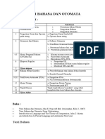 Teori Bahasa Dan Otomata Materi Kuliah A